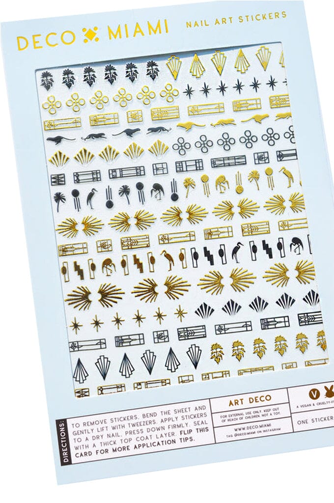 ART DECO - Nail Art Stickers Nails Deco Miami
